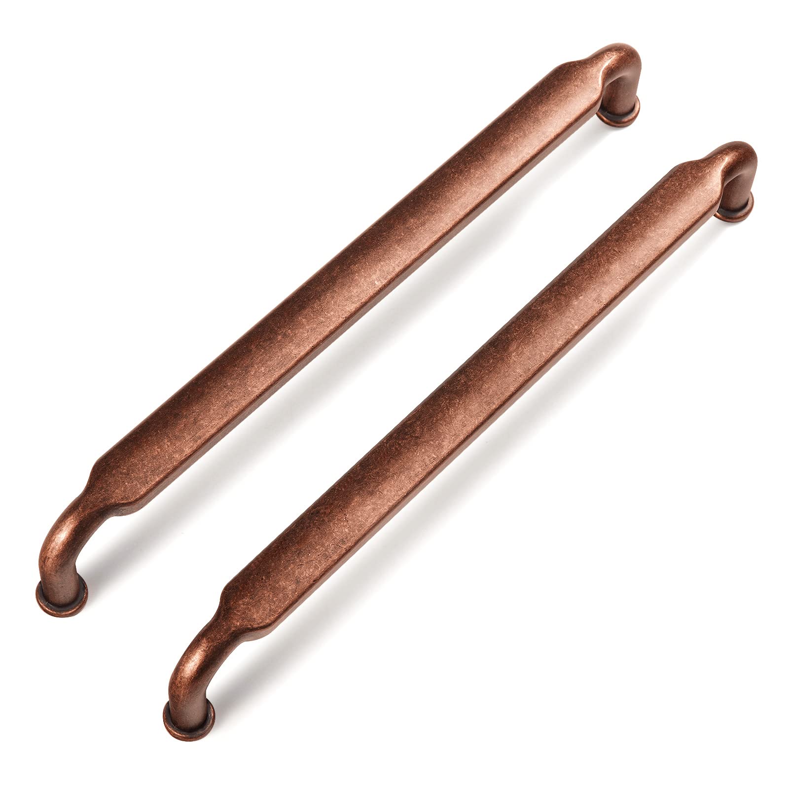 Goo-Ki Pacote com 6 puxadores de armário central de 160 mm (6-1/4